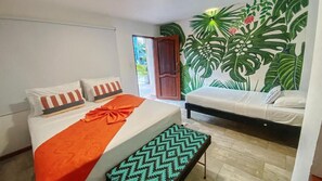 Family Cabin, Sea View | In-room safe, laptop workspace, free WiFi - Brisa Viva Mancora (Máncora)