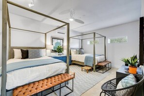 6 chambres, fer et planche à repasser, Wi-Fi, draps fournis