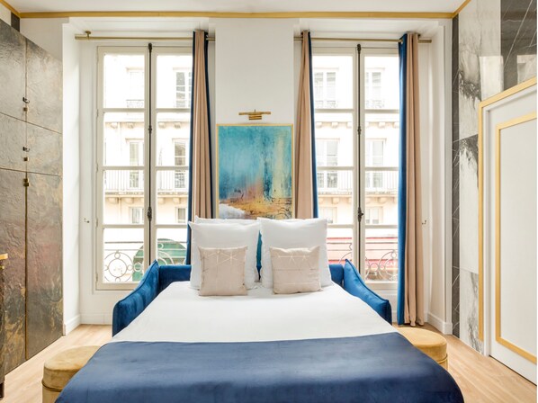 Appartement, vue ville | Coin séjour