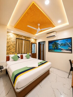Standard Double Room | Cadar kapas Mesir, peralatan tempat tidur premium, kalis bunyi 