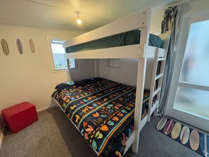 3 sovrum och sängkläder