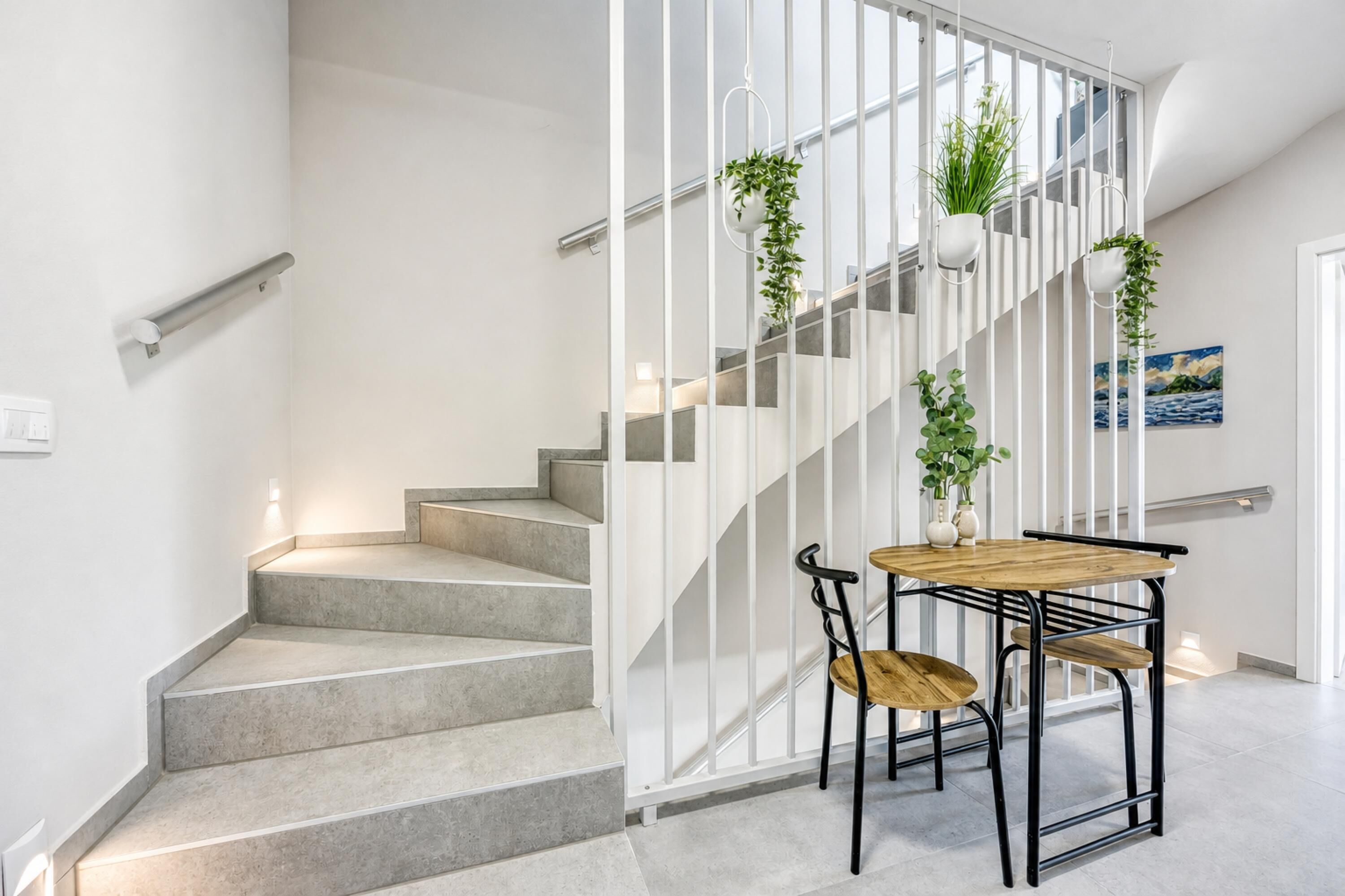 منزل عائلي - ٣ غرف نوم - بشرفة (Villa Aria with heated Pool and) | المنشأة من الداخل