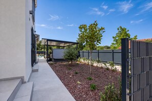 Family House, 3 Bedrooms, Balcony (Villa Aria with heated Pool and) | Terrace/patio - Villa Aria With Heated Pool and Whirlpool (Porec)