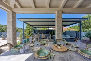 Udendørs spisemuligheder