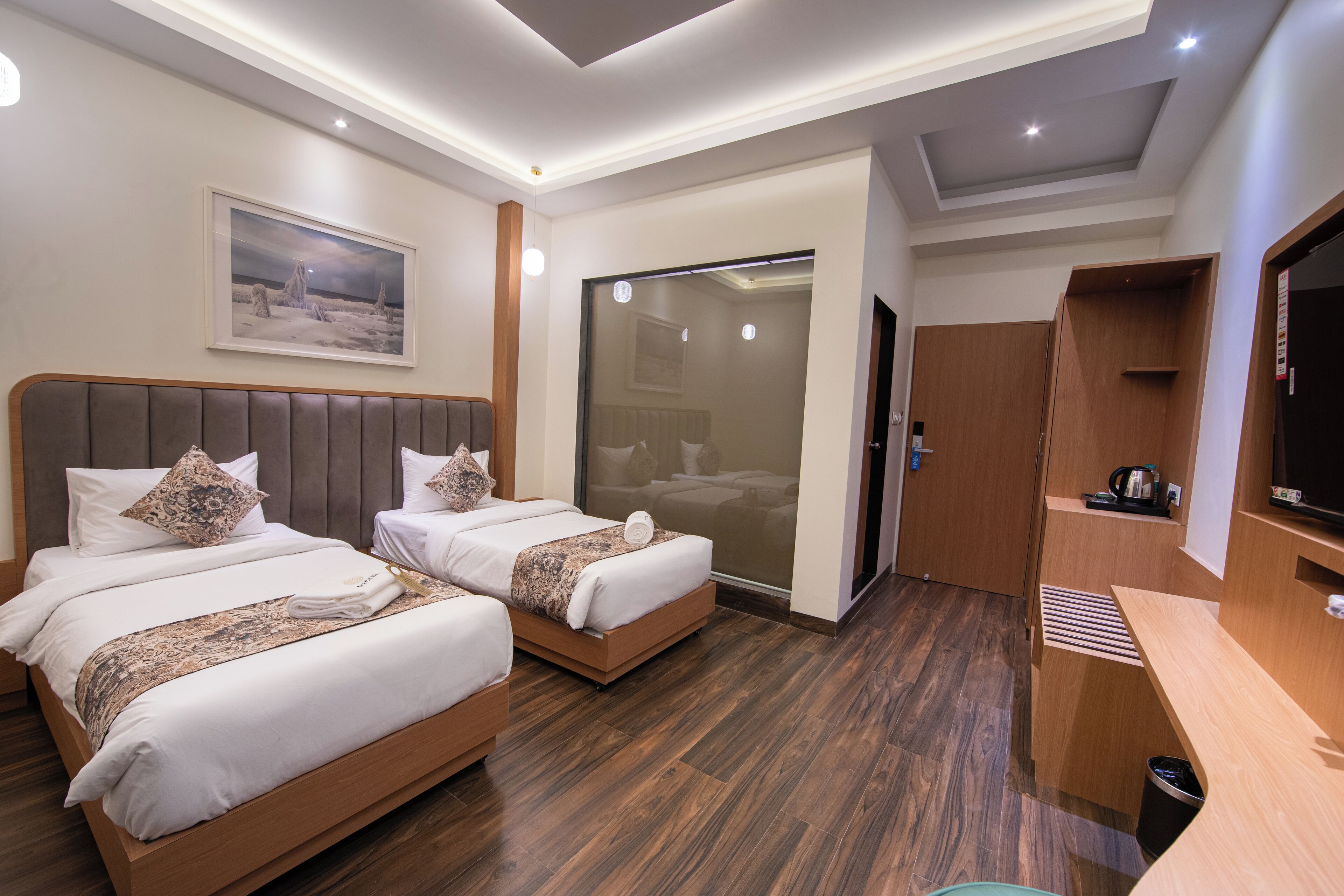 行政双床房 | 免费 WiFi