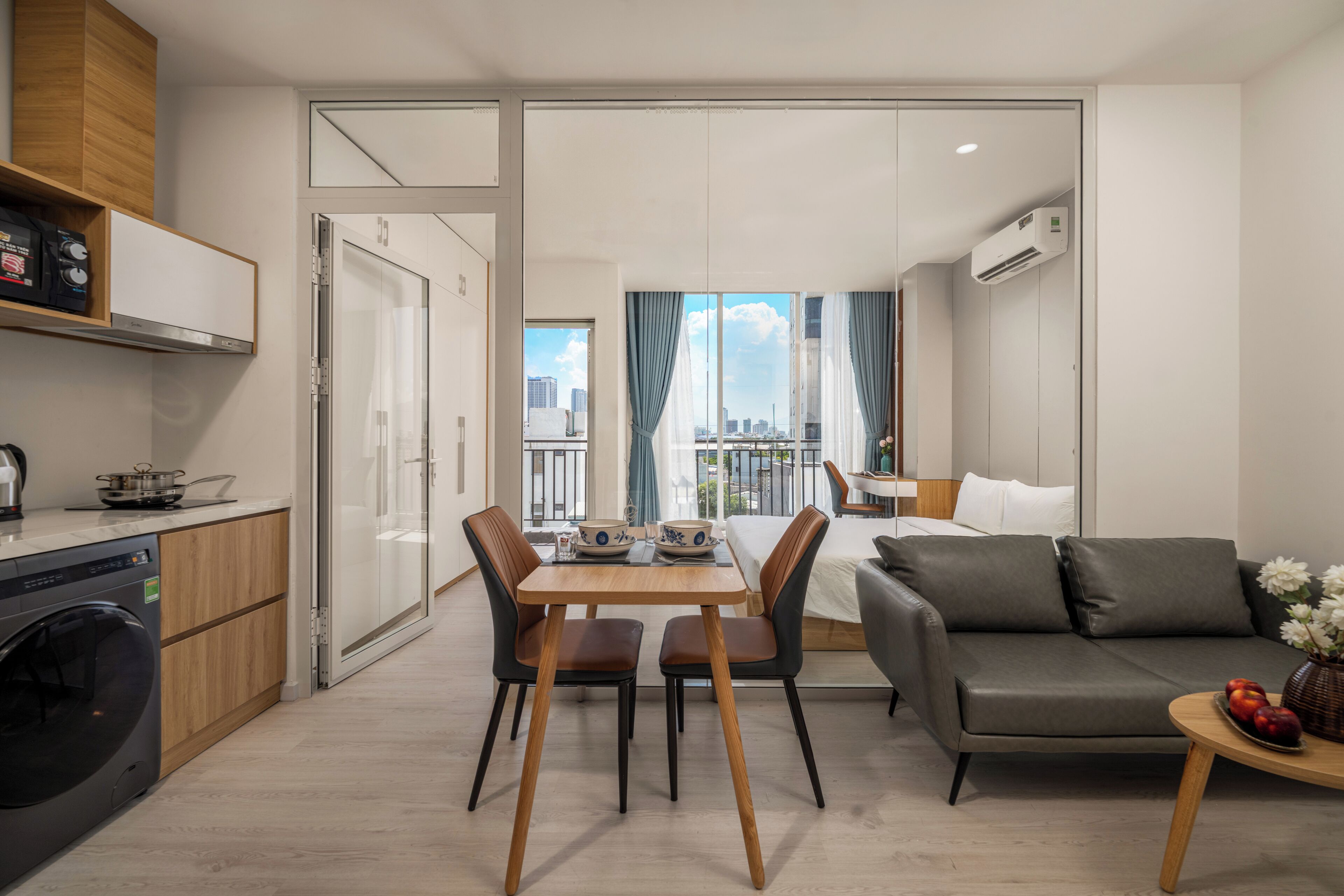 Appartement, 1 chambre, vue ville