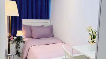 Chambre Simple Standard, non-fumeur, salle de bains commune