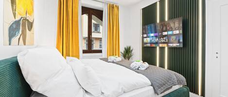2 chambres, bureau, fer et planche à repasser, Wi-Fi gratuit