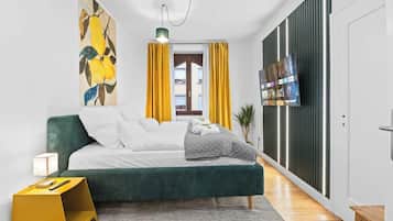 1 Schlafzimmer, Bügeleisen/Bügelbrett, kostenloses WLAN, Bettwäsche