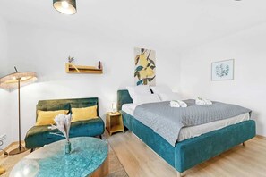 2 Schlafzimmer, Bügeleisen/Bügelbrett, kostenloses WLAN, Bettwäsche