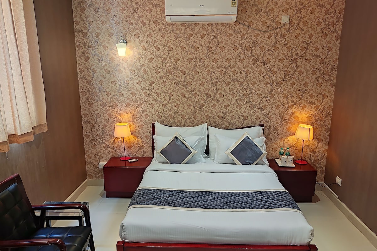 Deluxe suite, uitzicht op tuin | Gratis wifi