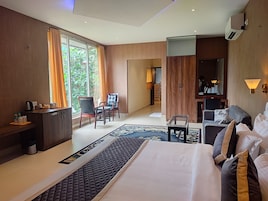 Suite Deluxe, vistas al jardín | Sala de estar