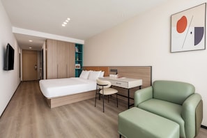 Habitación individual clásica, vistas a la ciudad | Wifi gratis