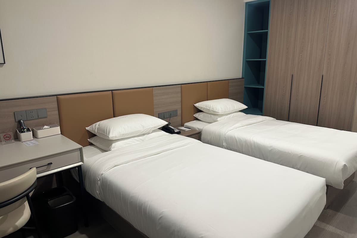 Economy Twin Room, City View | Free WiFi
