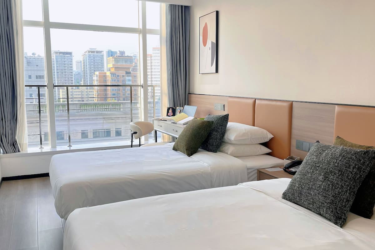 Classic Double or Twin Room, City View | Free WiFi