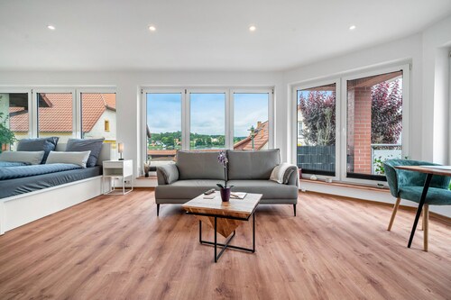 Ferienwohnung 'An Der Alten Bäckerei' mit Seeblick, Privatem Garten und Wi-Fi