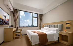 Comfort Studio Suite, City View | Blackout drapes, free WiFi - Chengdu Ximao Hotel (Chengdu)