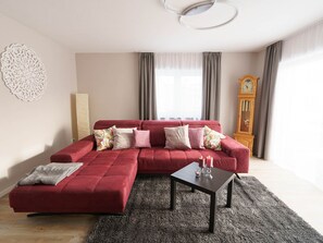 TV, DVD player, stereo