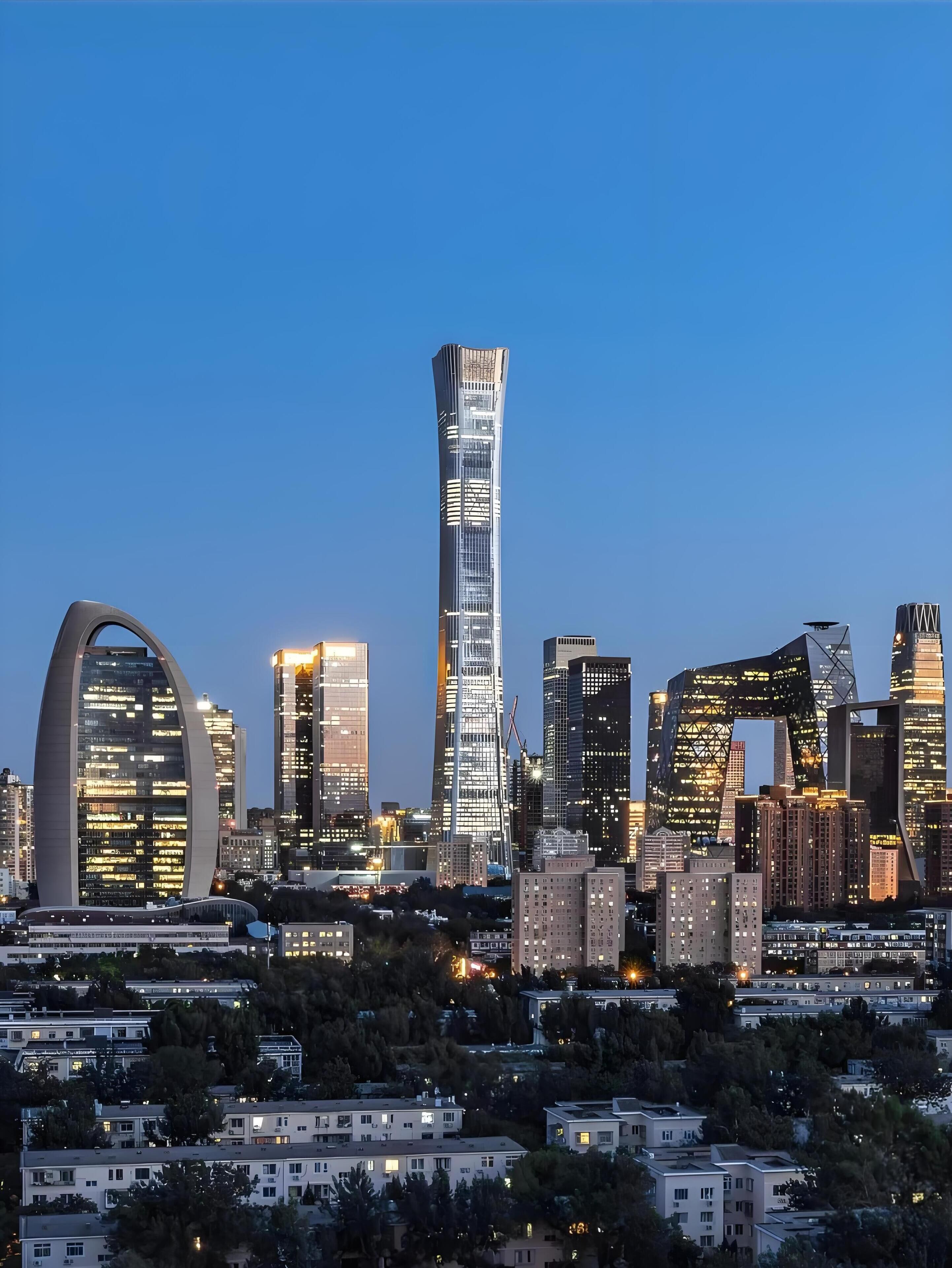 City view from property