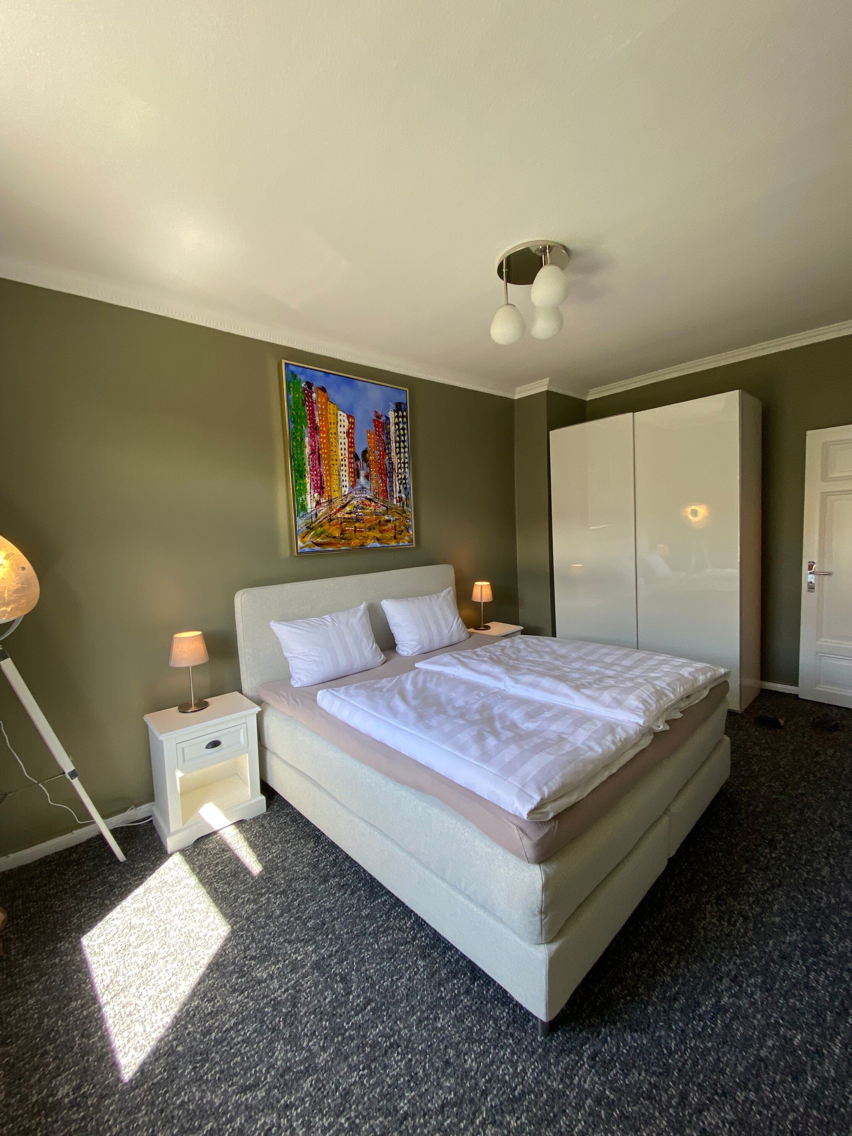 2 Schlafzimmer, Bügeleisen/Bügelbrett, kostenloses WLAN, Bettwäsche