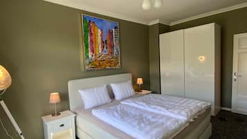 2 Schlafzimmer, Bügeleisen/Bügelbrett, kostenloses WLAN, Bettwäsche