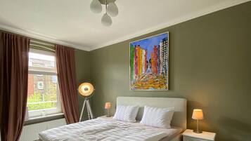 2 habitaciones, tabla de planchar con plancha y wifi gratis