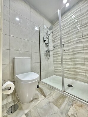 Bathroom | Shower, hair dryer