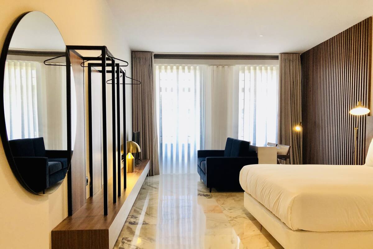 Superior Apartment, 1 Bedroom | Living room