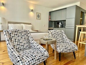 Apartamento Confort, 1 habitación | Sala de estar