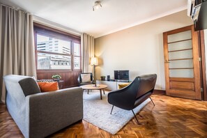 Apartamento luxo, 4 quartos | Sala de estar