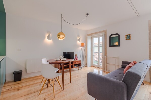 Appartement Deluxe, 1 chambre | Salle de séjour