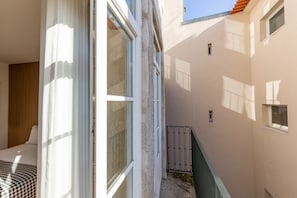 Blick von der Unterkunft