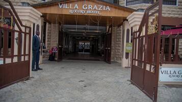 Interior entrance