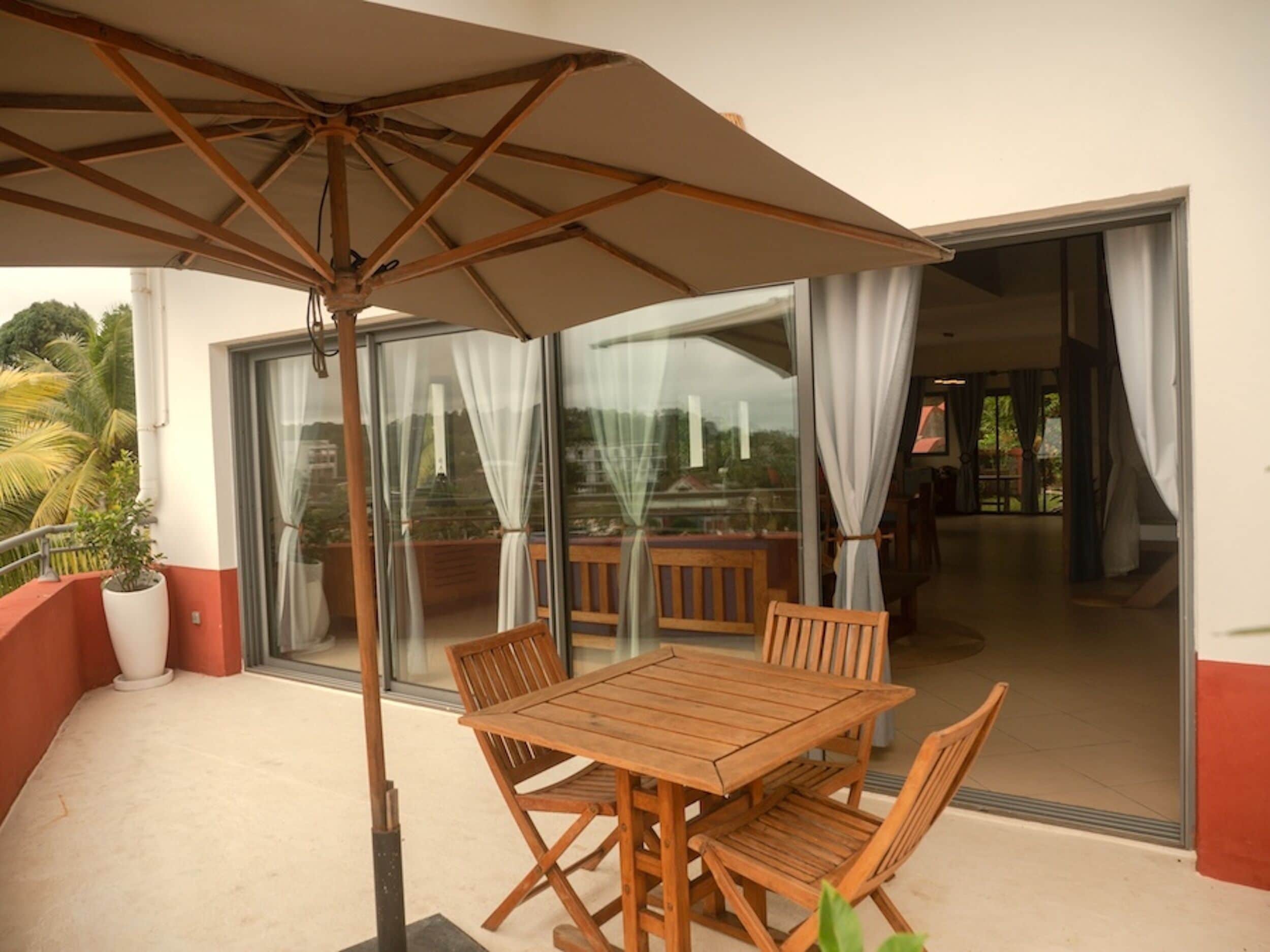 Appartement Confort, balcon, vue océan | Balcon