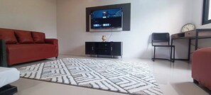 Room, Multiple Bedrooms, Balcony | Living area