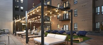 Mountain Lines & Slatted Calm | Cozy Modern Loft