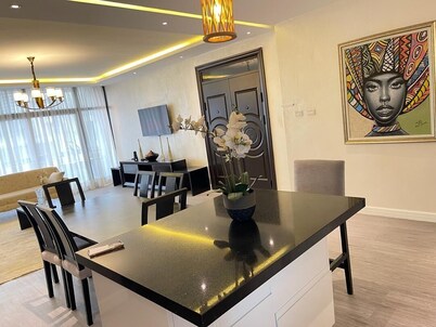 Luxurious 3-bedroom apartment with WiFi in Bole Addis