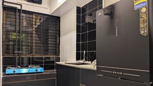 Private kitchen - Minimalist Apt at DAC Intl Airport Msg to Avail Special Offer for Flight Catcher (Dhaka)