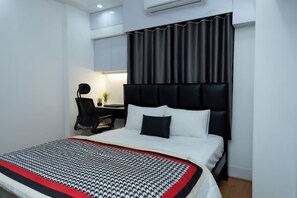 2 quartos, acesso à internet, roupa de cama