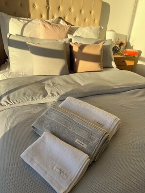 1 habitación, tabla de planchar con plancha, wifi gratis y ropa de cama 