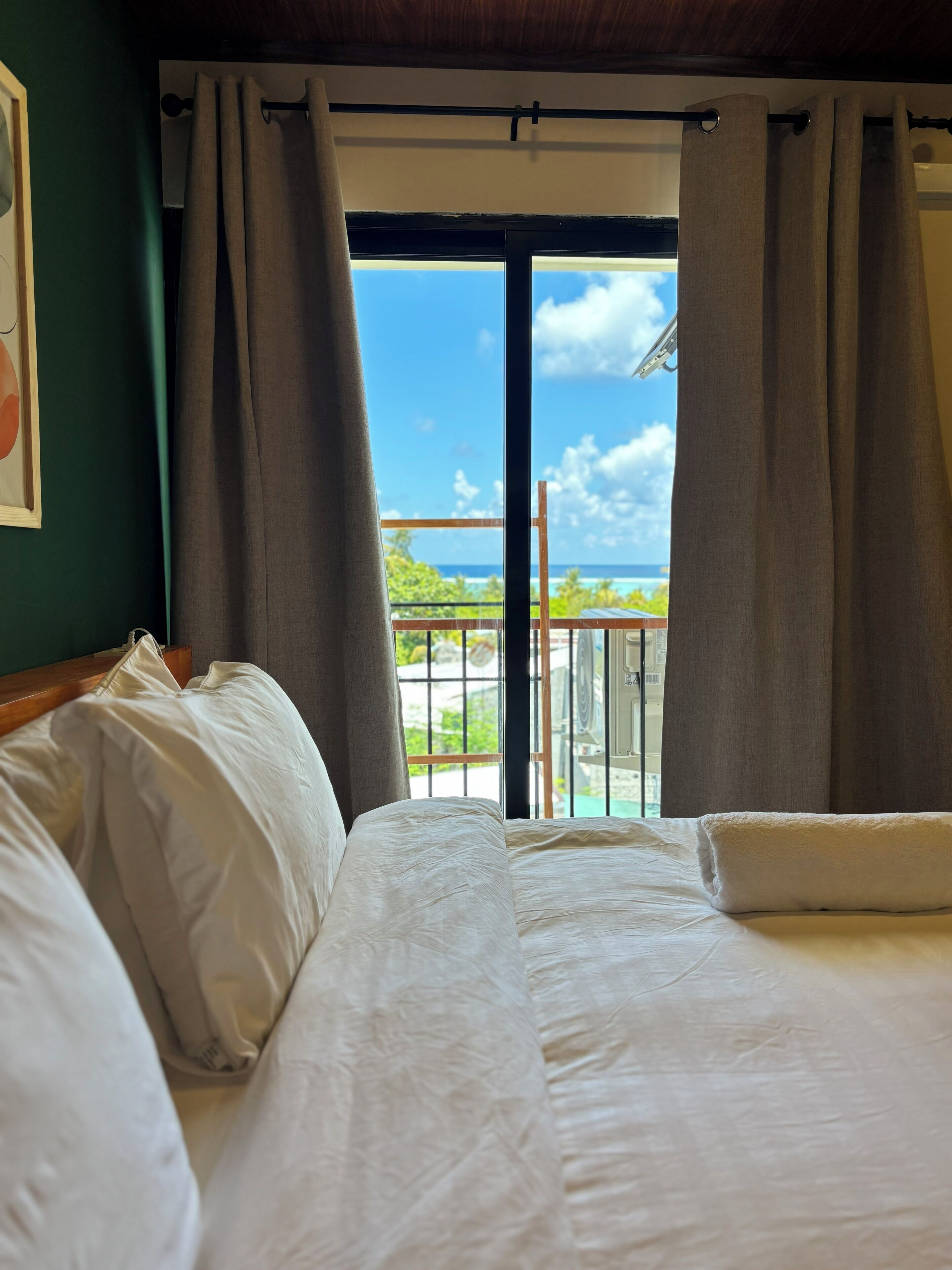 Premium Room, Balcony, City View | Desk, laptop workspace, blackout curtains, iron/ironing board