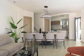 Dining - EmJo Villa, Heated Pool & Steps to the Beach (Panormos in Rethymno)