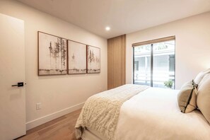 2 bedrooms, iron/ironing board, travel crib, WiFi