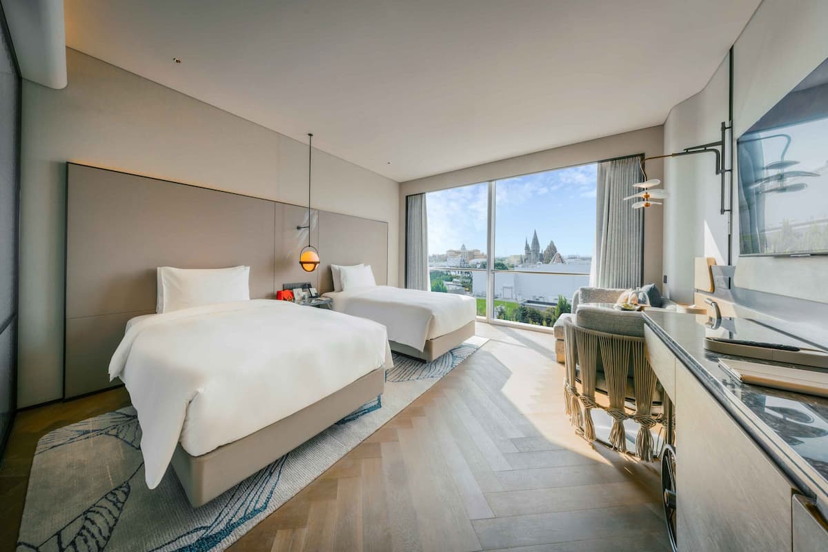 Kamar Twin Deluks, pemandangan resor | Pemandangan dari kamar