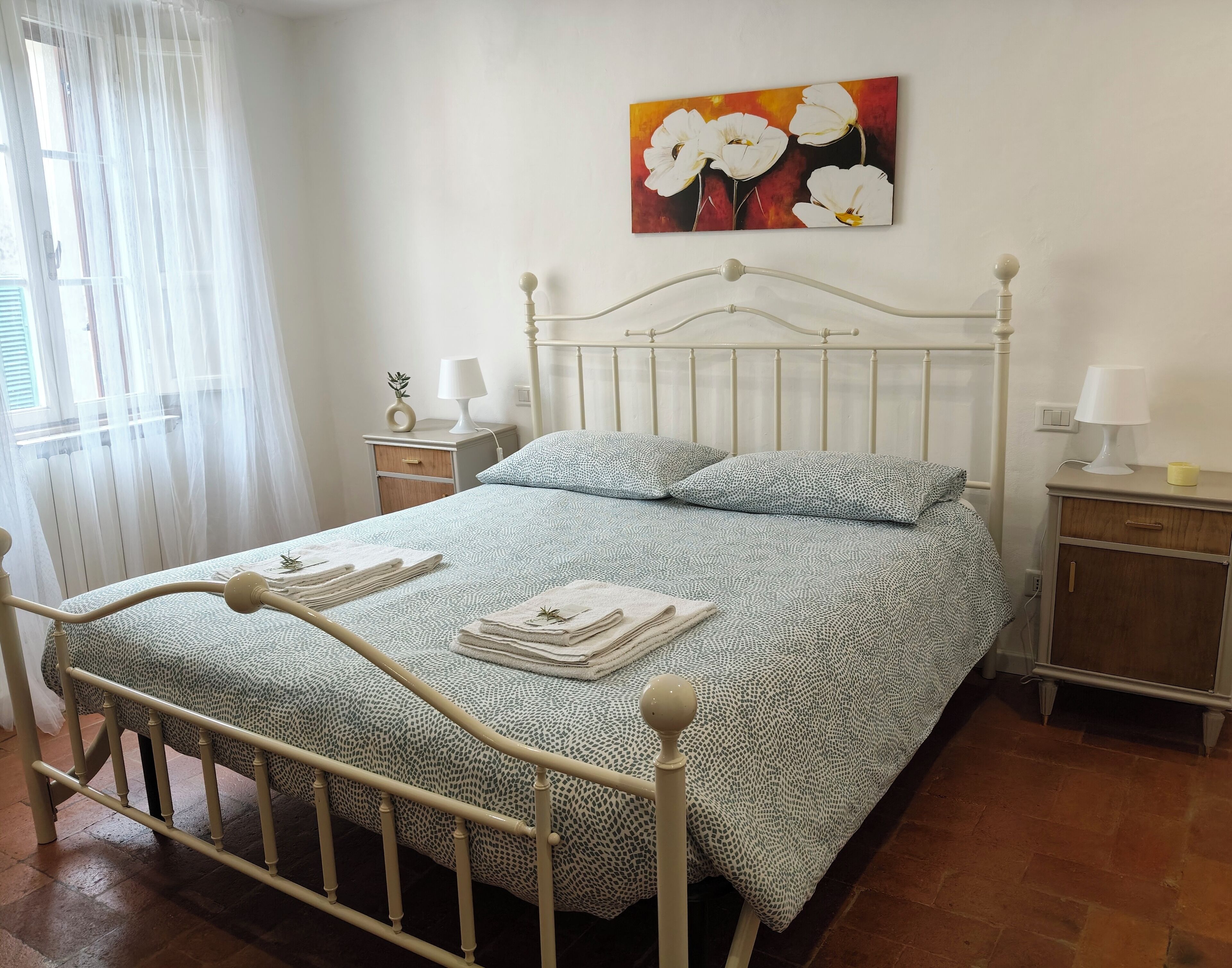 2 Schlafzimmer, Reisekinderbett, kostenloses WLAN, Bettwäsche
