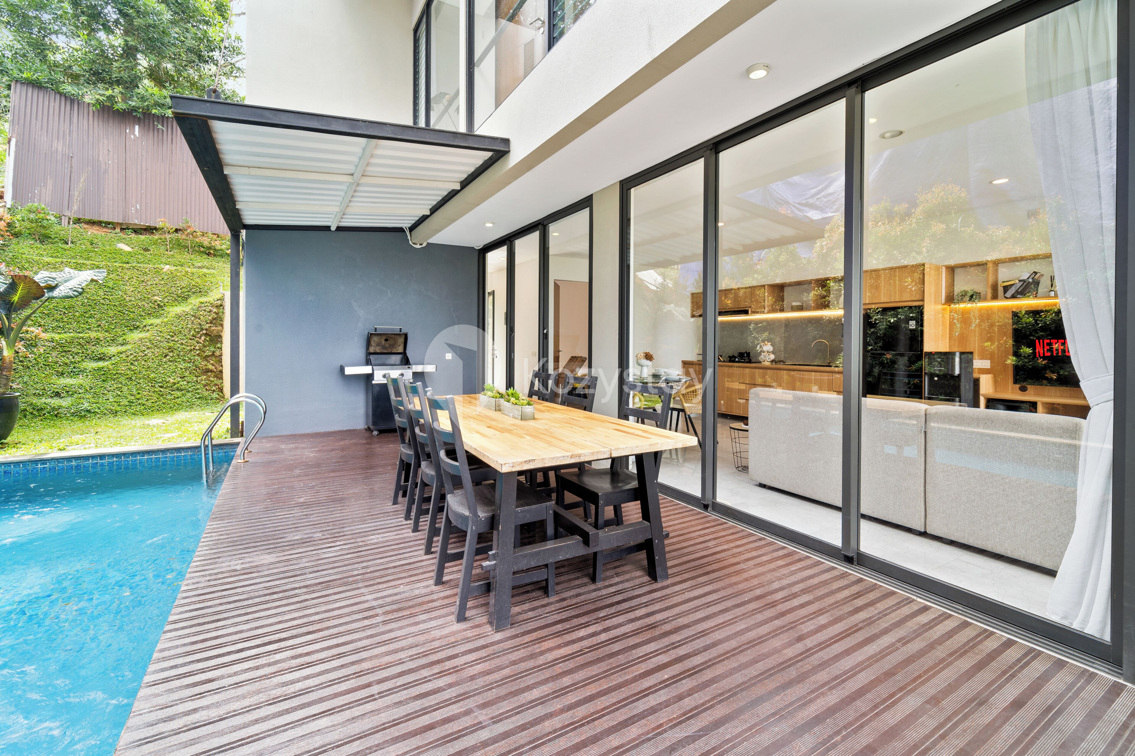 Villa, 3 Bedrooms, City View | Terrace/patio