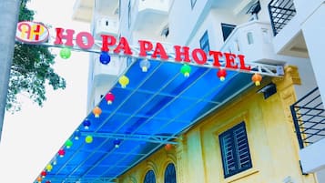 Fassade der Unterkunft