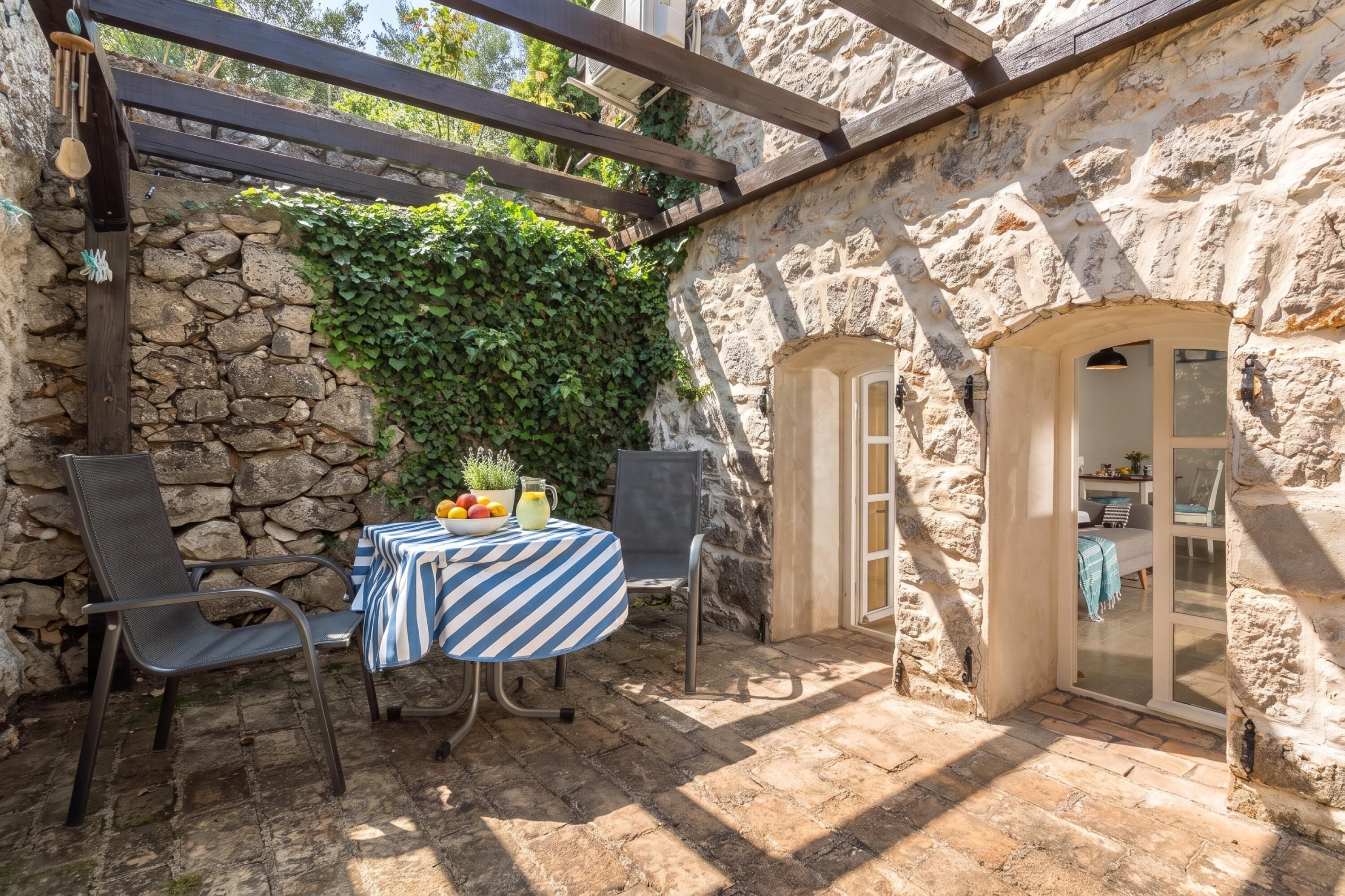 Casa standard, 1 quarto, terraço (La Rocca Duo - Hidden In Istria) | Opções para refeição ao ar livre