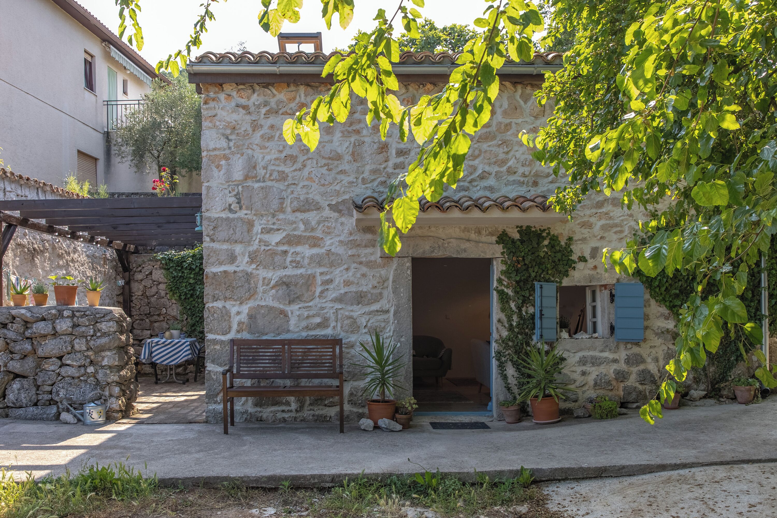 Maison Standard, plusieurs chambres, vue mer (La Rocca Duo - Hidden In Istria) | Terrasse/Patio