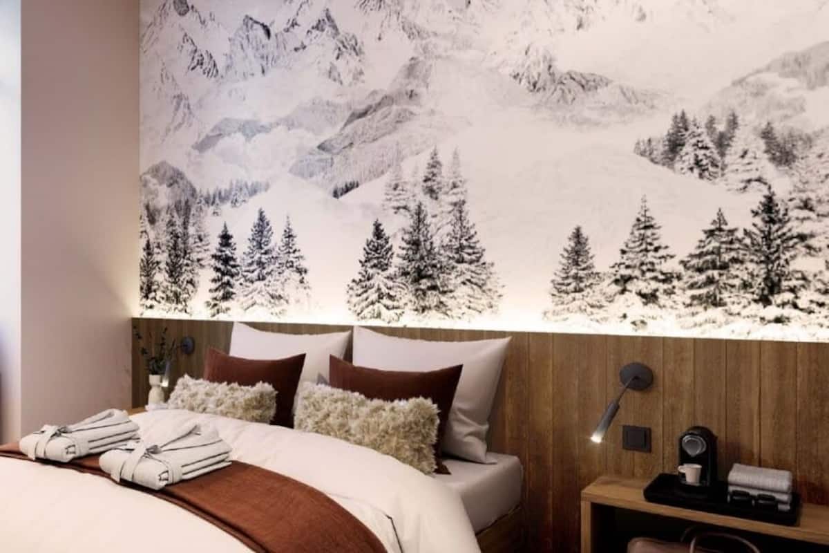 Comfort-Doppelzimmer | Zimmersafe, Verdunkelungsvorhänge, schallisolierte Zimmer